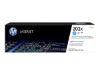 Imagen de HP 202X Toner Cian CF501X — Cartucho de Tóner LaserJet Alta Capacidad