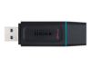 Imagen de Kingston DataTraveler Exodia - Unidad flash USB - 64 GB - USB 3.2 Gen 1 - negro con turquesa