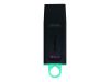 Imagen de Kingston DataTraveler Exodia - Unidad flash USB - 64 GB - USB 3.2 Gen 1 - negro con turquesa