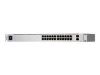 Imagen de Ubiquiti UniFi Switch USW-24 - Conmutador - Gestionado - 24 x 10/100/1000 + 2 x Gigabit SFP - montaje en rack, sobremesa
