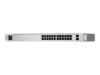 Imagen de Ubiquiti UniFi Switch USW-24 - Conmutador - Gestionado - 24 x 10/100/1000 + 2 x Gigabit SFP - montaje en rack, sobremesa