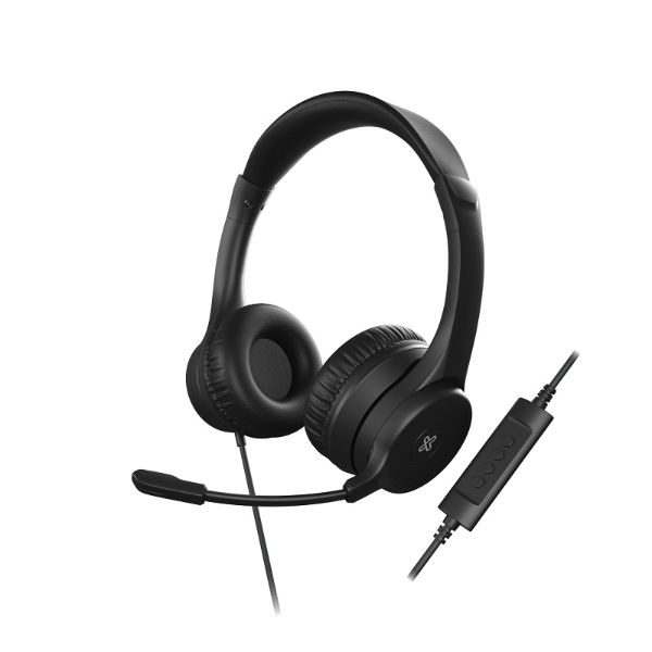 Imagen de Klip Xtreme - KCH-510 - Headset - Para Conference / Para Home audio - Wired - Stereo -console cmd.