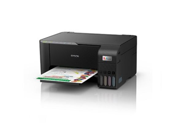 Imagen de Epson EcoTank L3250 - Impresora multifunción - color - chorro de tinta - rellenable - 216 x 297 mm (original) - 215.9 x 1200 mm (material) - hasta 7.7 ppm (copiando) - hasta 10 ppm (impresión) - 100 hojas - USB 2.0, Wi-Fi