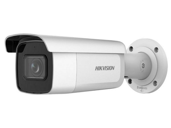 Imagen de Hikvision Pro Series DS-2CD2643G2-IZS - Cámara de vigilancia de red - bala - resistente al polvo / resistente al agua / antivandalismo - color (Día y noche) - 4 MP - 2688 x 1520 - f14 montaje - iris fijo - motorizado - audio - LAN 10/100 - MJPEG, H.264, H.265, H.265+, H.264+, H.264B, H.264H, H.264M - DC 12 V / PoE Plus Class 4