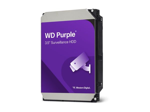 Imagen de WD Purple WD64PURZ - Disco duro - 6 TB - vigilancia - interno - 3.5" - SATA 6Gb/s - 5400 rpm - búfer: 256 MB