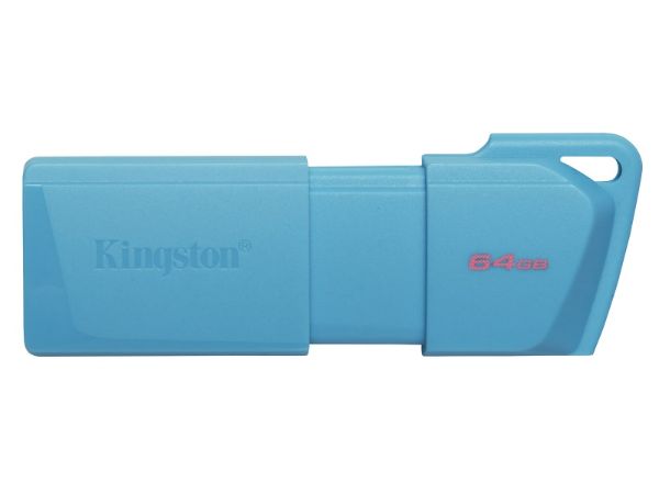 Imagen de Kingston - USB flash drive - 64 GB - USB 3.2 Gen 1 - NEON Aqua Blue