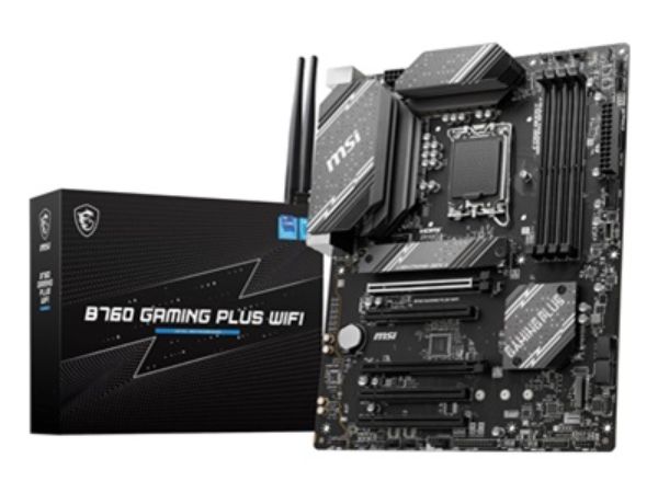 Imagen de Motherboard MSI B760 GAMING PLUS WIFI Intel LGA 1700.