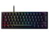 Imagen de Razer Huntsman Mini 60 % Teclado Óptico RGB – RZ03‑03392900‑R311, Clicky/Lineal, USB‑C