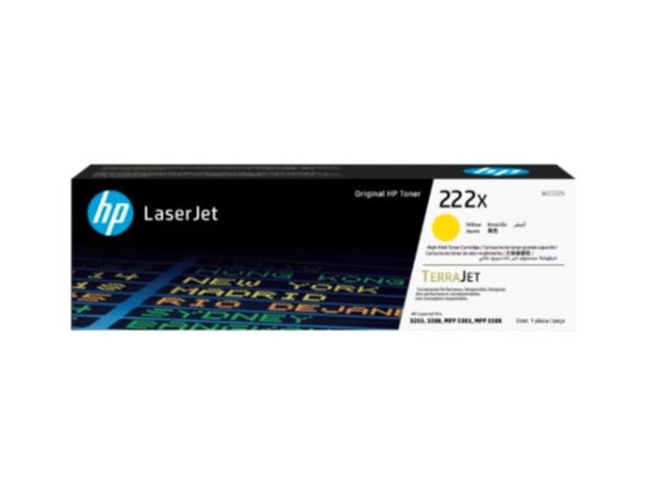 Imagen de HP 222X Toner Amarillo Original W2222X