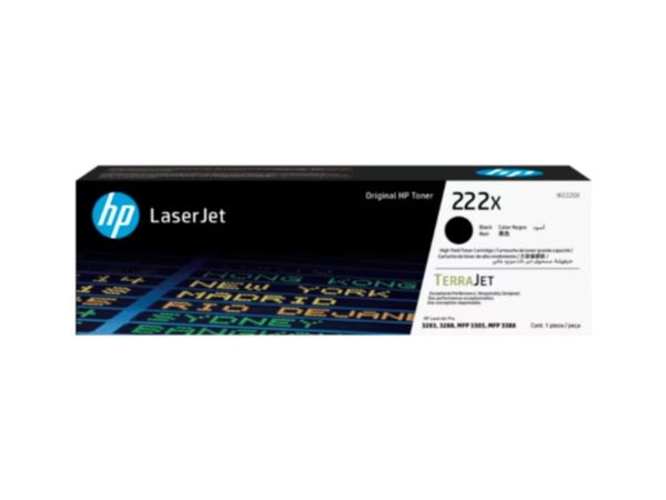 Imagen de HP - 222X - Toner cartridge - Black - ORIGINAL LASERJET