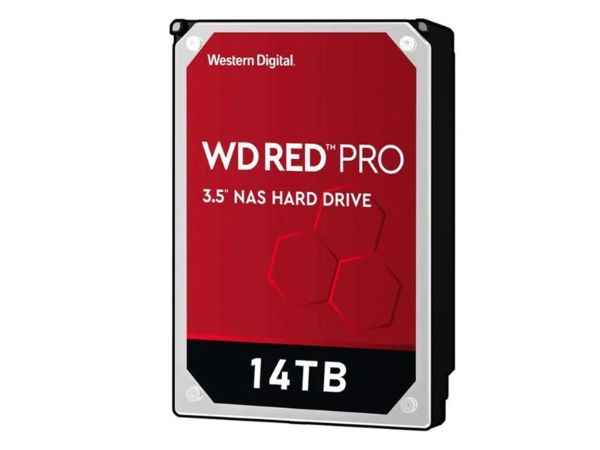 Imagen de Western Digital WD Red - Hard drive - Internal hard drive - 14 TB - 3.5" - 7200 rpm - .