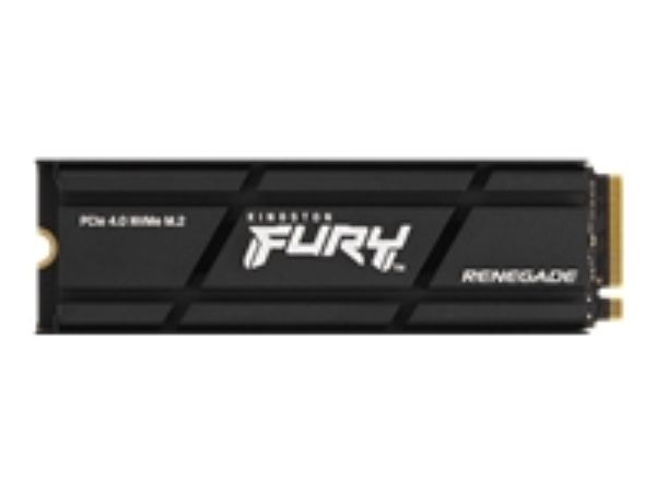 Imagen de Kingston Fury Renegade 1 TB PS5 PCIe 4.0 NVMe M.2 2280 con disipador SFYRSK/1000G