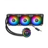 Imagen de Thermaltake Water 3.0 360 - ARGB Sync Edition - sistema de refrigeración líquida del procesador - Tamaño del radiador: 360 mm - (para: LGA1156, AM2, AM2+, LGA1366, AM3, LGA1155, AM3+, LGA2011, FM1, FM2, LGA1150, LGA2011-3, LGA1151, AM4, LGA2066, TR4, LGA1200) - 120 mm