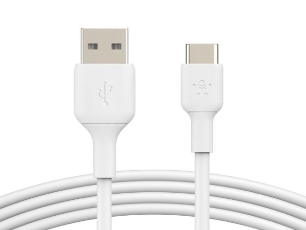 Imagen de Belkin BoostCharge - Cable USB - 24 pin USB-C (M) a USB (M) - 1 m - blanco