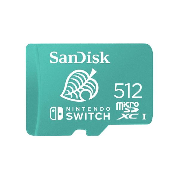 Imagen de SanDisk Nintendo Switch - Tarjeta de memoria flash - 512 GB - UHS-I U3 / Class10 - microSDXC UHS-I
