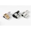 Imagen de Cargador Auto U2 Wesdar Dual Usb/cigarette Whi/sil