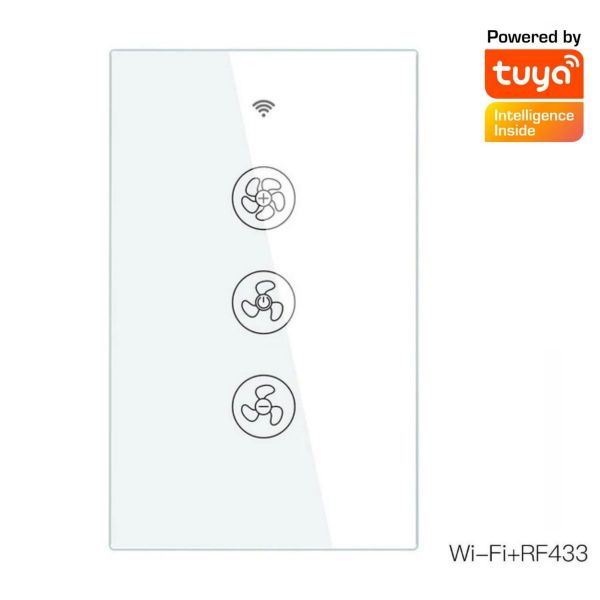 Imagen de Interruptor Tactil De Pared Smart Ventilador