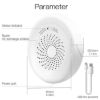 Imagen de Sensor Zigbee Detector De Gas Ch4 Wireless