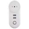 Imagen de Enchufe 3 En Linea Con 2 Usb Zigbee