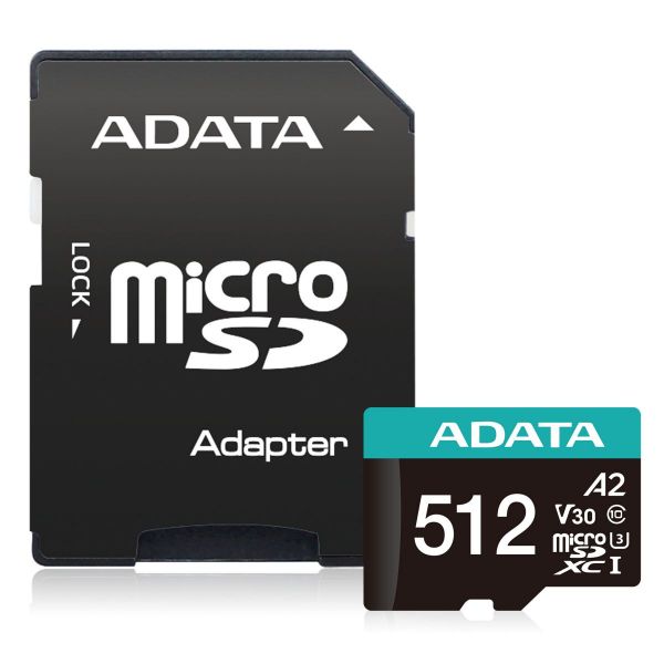 Imagen de Memoria Microsdxc Adata Pro Uhs-i3 512gb Clase 10