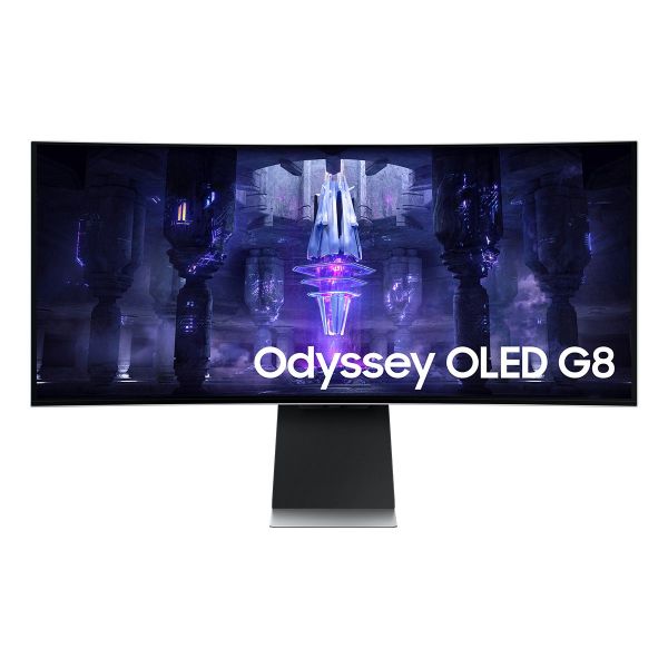 Imagen de Monitor Gamer Smart Samsung Odyssey G8 Oled 34" WQHD 175Hz 1800R 0.1ms