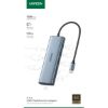 Imagen de Ugreen Hub 4k Tipoc Usb 3.0/hdmi/vga/rj45/sd/pd
