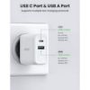 Imagen de Ugreen Cargador De Pared 38w Usb + Usb-c Blanco