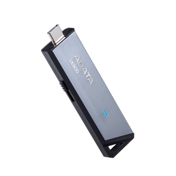 Imagen de Pendrive Adata 128g USBC Metálico Retráctil Silver