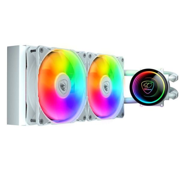 Imagen de Water Cooling Cougar Poseidon Elite 240 Argb Wh