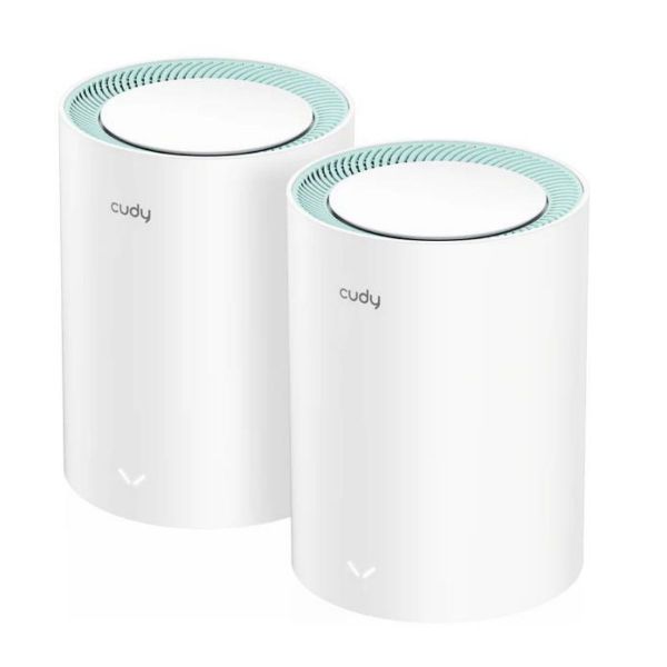 Imagen de Mesh Cudy Ac1200 2 Puertos Gigabit (2 Pack)