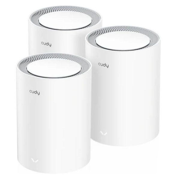 Imagen de Mesh Cudy Wifi 6 Ax1800 2 Puertos Gigabit (3 Pack)