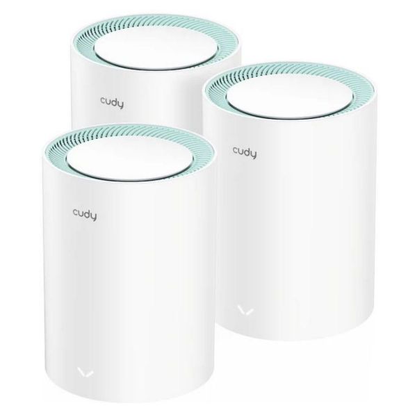 Imagen de Mesh Cudy Ac1200 2 Puertos Gigabit (3 Pack)