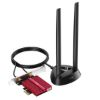Imagen de Adapt Cudy Pcie Wifi6e Ax5400+bt5.2 Tri Band+ant