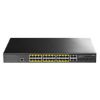 Imagen de Switch Cudy Gigabit Poe+ 24p + 2 Sfp 400w