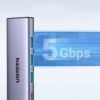 Imagen de Ugreen Hub Usb-c Con 3 Usb 3.0 + Hdmi 4k + Usb C