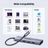 Imagen de Ugreen Hub Usb-c Con 3 Usb 3.0 + Hdmi 4k + Usb C