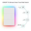 Imagen de Interruptor Táctil Sonoff Rgb T5-120 4 Bot Blanco