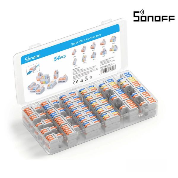 Imagen de Conectores De Empalme D1-2 Multiple Sonoff 54 Pcs