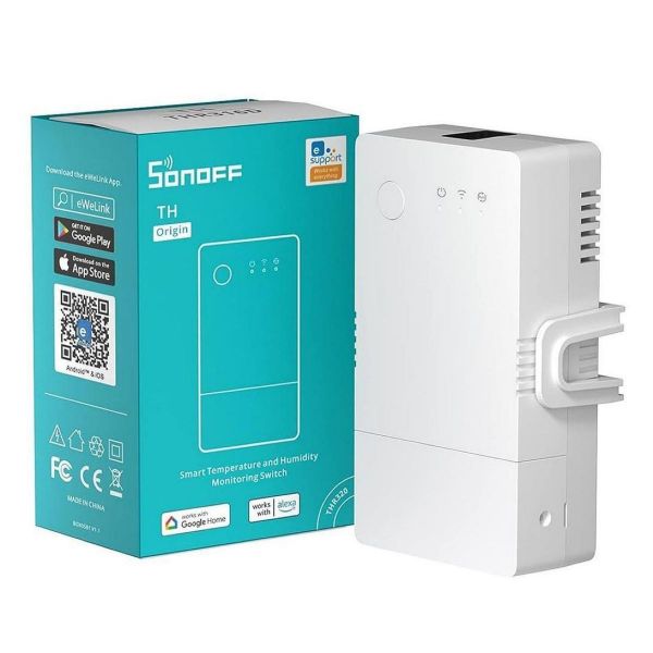 Imagen de Sensor Hub Sonoff Th320 Wifi Tem/hum Rj9