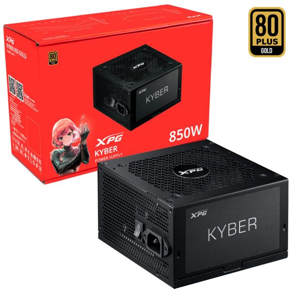 Imagen de Fuente de Poder ADATA 850W 80 Plus Gold ATX 3.1 XPG Kyber