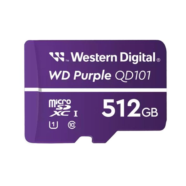 Imagen de Memoria Micro Sd Wd Purple Sdhc 512gb 500cl