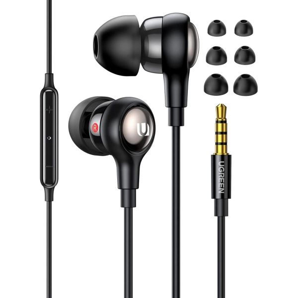 Imagen de Ugreen Auricular In Ear 3.5mm Black