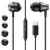 Imagen de Ugreen Auricular In Ear Tipo C Black