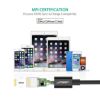 Imagen de Ugreen Cable Lightning A Usb Black 2m