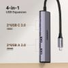 Imagen de Ugreen Hub Usbc Usb X 2 Usbc X 2 5gbps