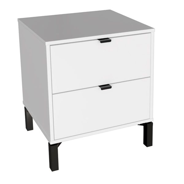 Imagen de Mesa De Luz Marden 2c Blanco