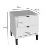 Imagen de Mesa De Luz Marden 2c Blanco
