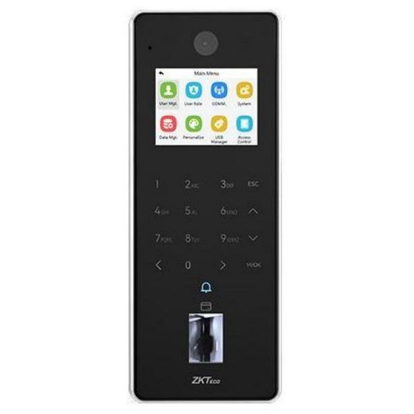 Imagen de Control De Acceso Biométrico Con Intercom Zkteco