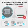 Imagen de Mini Interruptor Zigbee 10a C/neutro