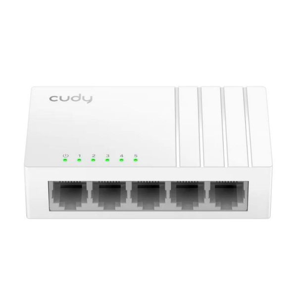 Imagen de Switch Cudy 10/100 Mbps 5 Puertos Blanco